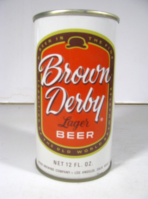 Brown Derby - Maier - T/O - Click Image to Close